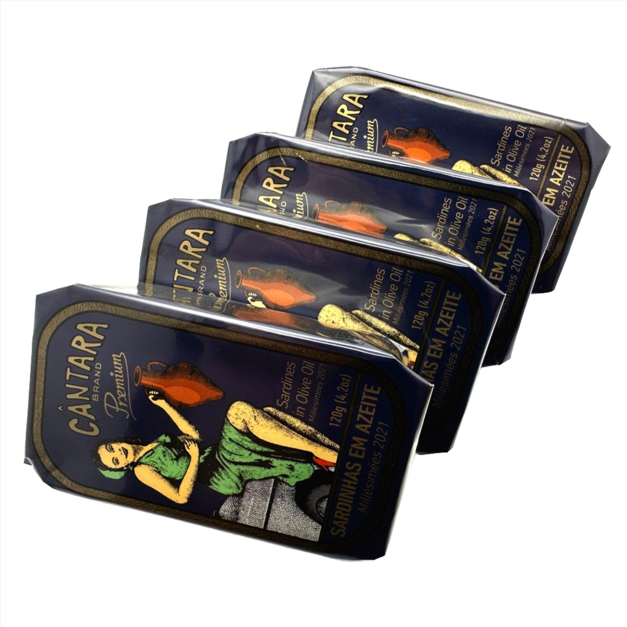 Sardinen in Olivenöl MILLÉSIMÉES 2022 | Cantara PREMIUM