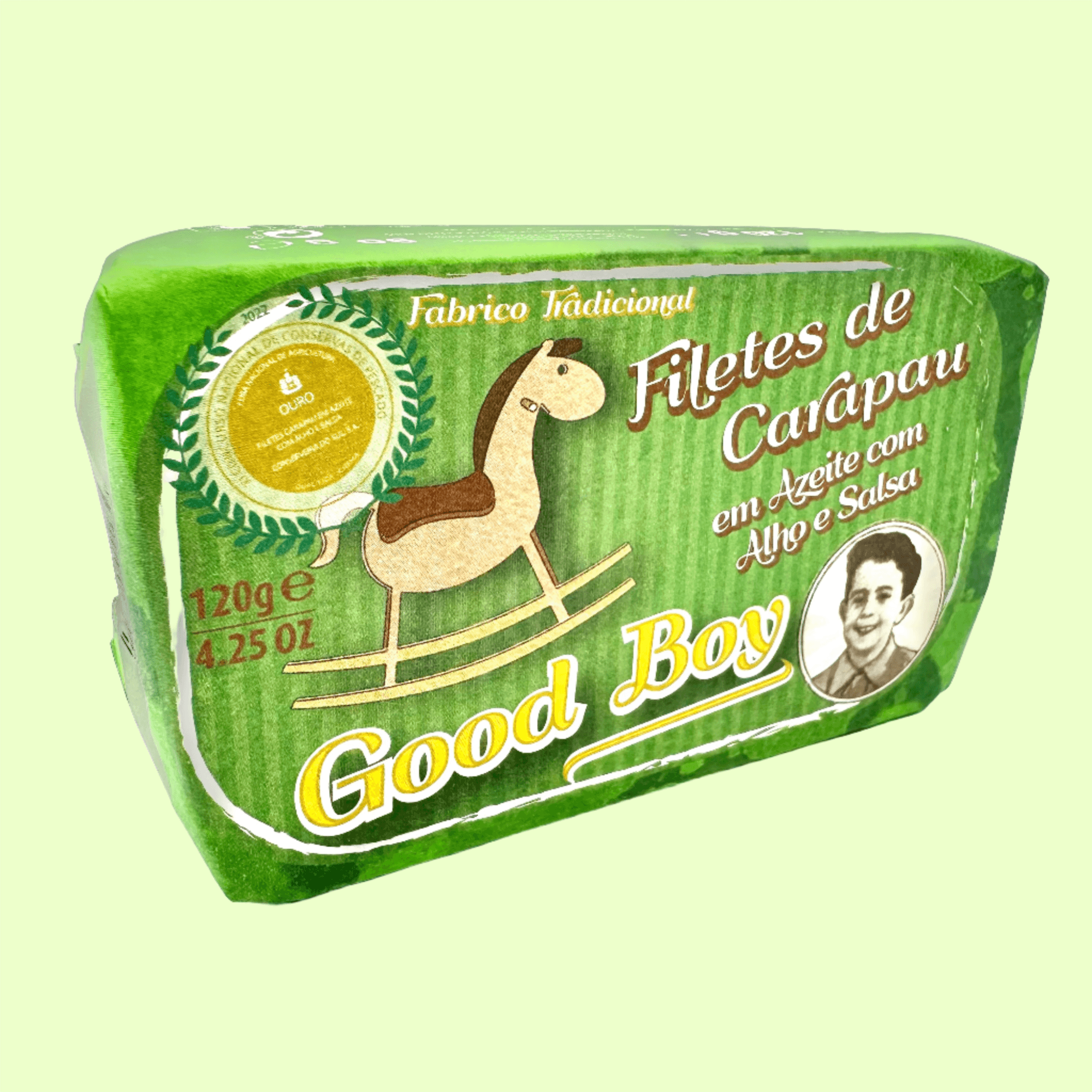 Makrelenfilet in Olivenöl mit Knoblauch und Petersilie | GoodBoy