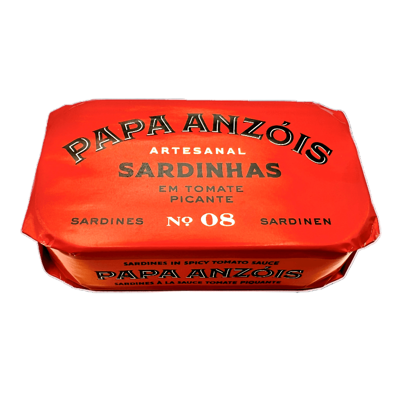 Sardinės aštriame pomidorų padaže su pirmojo šalto spaudimo alyvuogių aliejumi | Papa Anzóis iš Sardinele