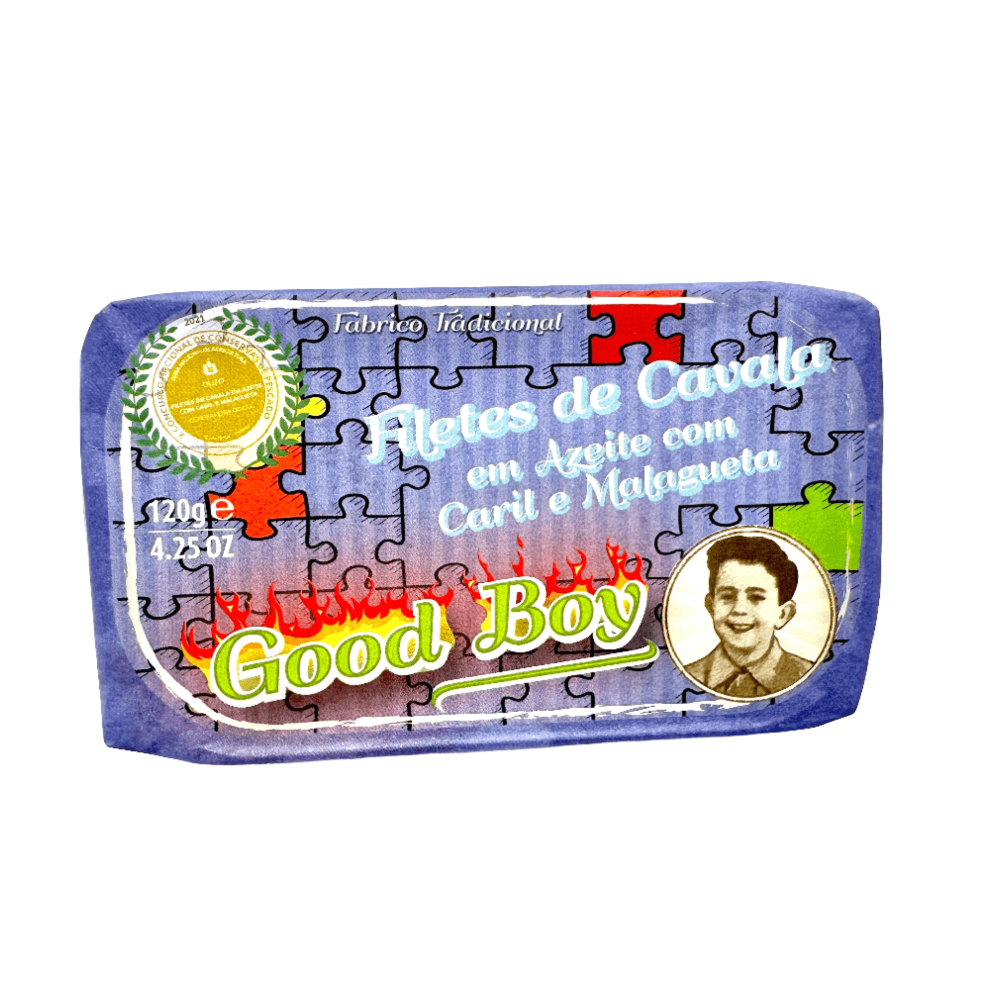 Makrelenfilet in Olivenöl mit Curry und Chili | GoodBoy