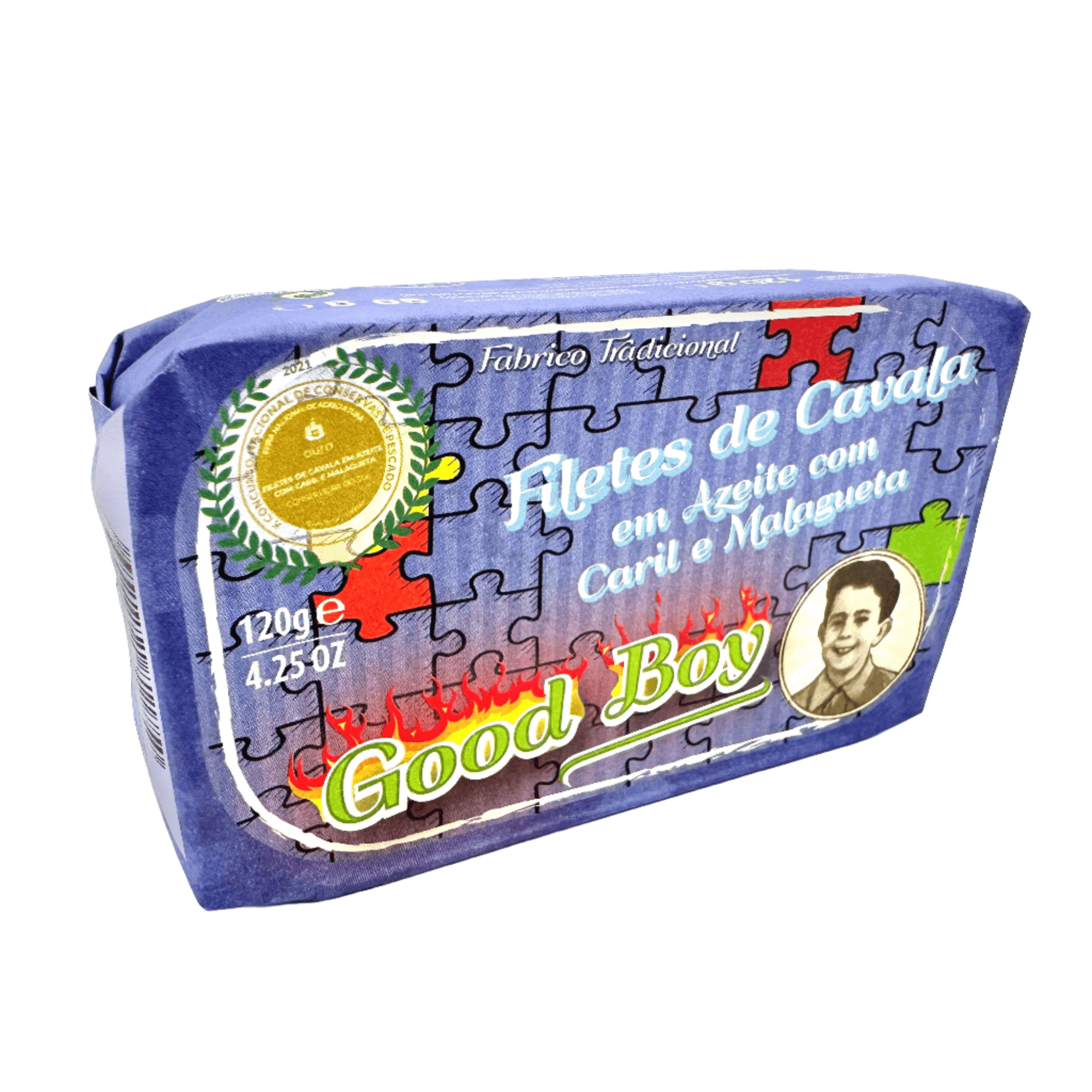 Makrelenfilet in Olivenöl mit Curry und Chili | GoodBoy