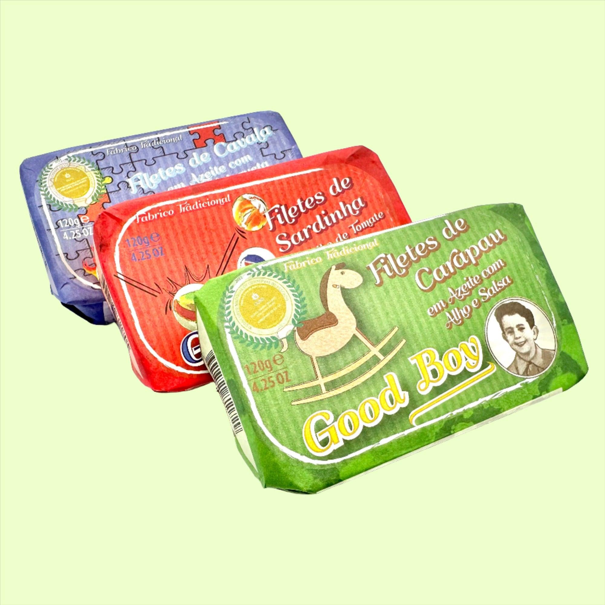 Makrelenfilet in Olivenöl mit Knoblauch und Petersilie | GoodBoy