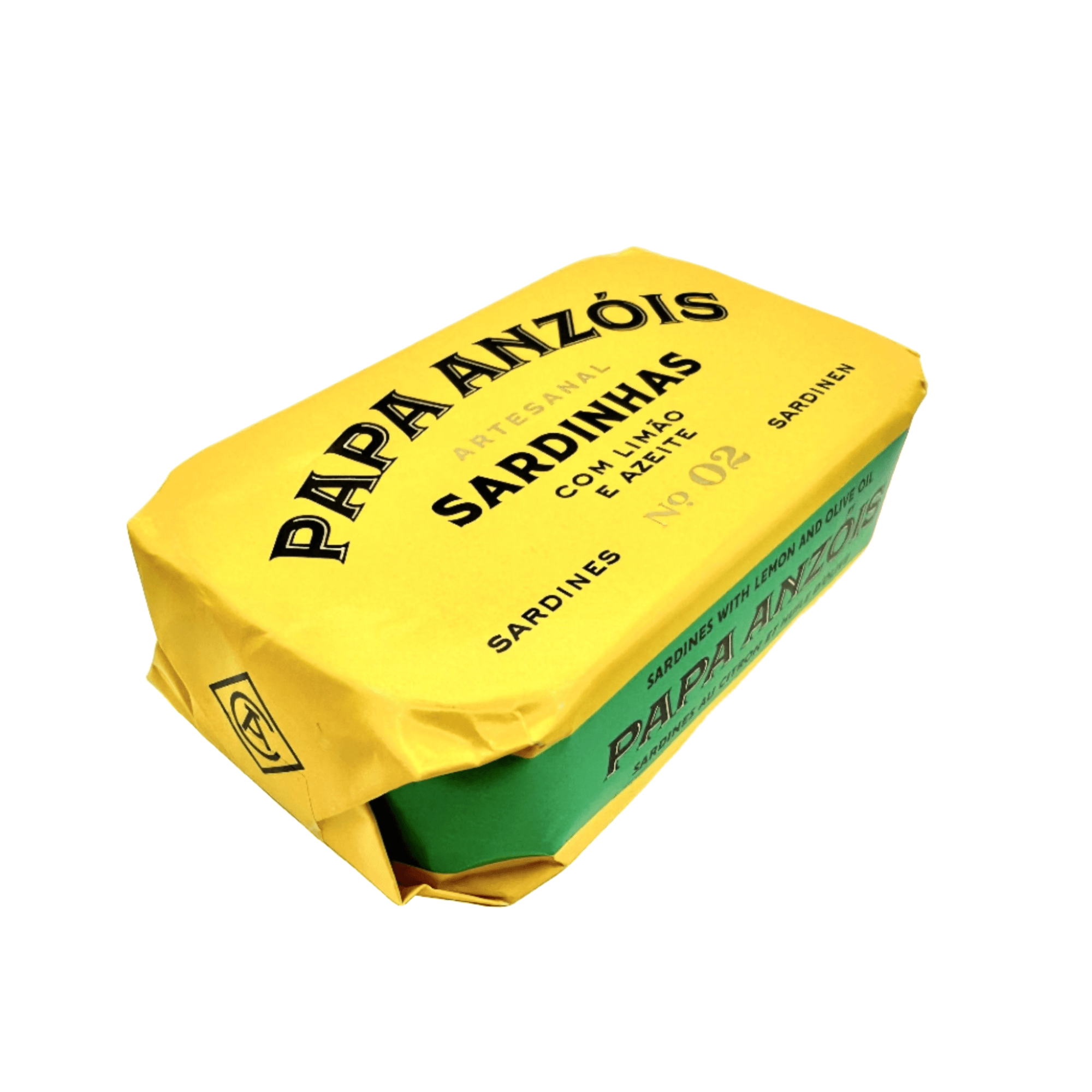 Sardinen in nativem Olivenöl extra mit Zitrone | Papa Anzóis