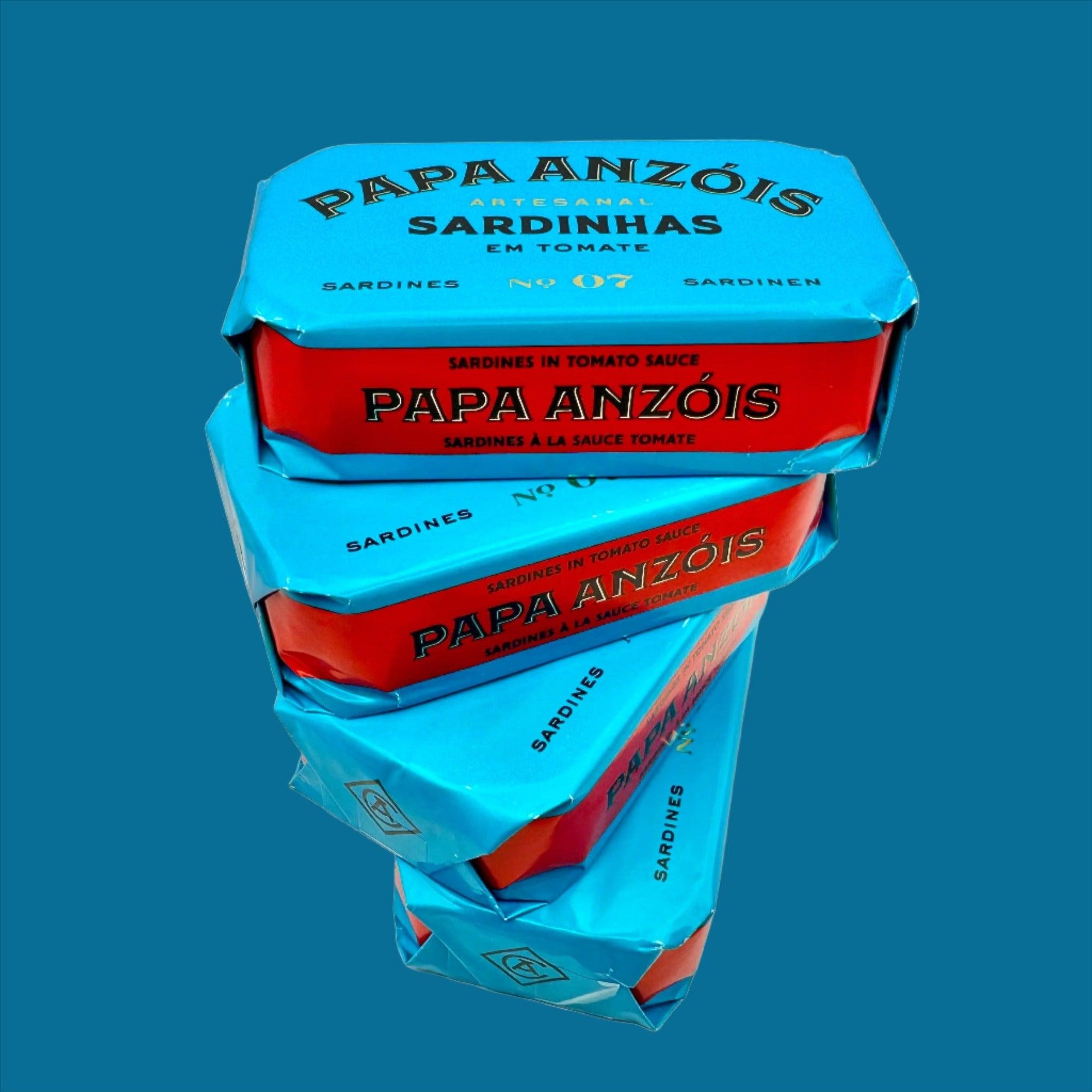 Sardinen in Tomatensauce mit nativem Olivenöl extra | Papa Anzóis